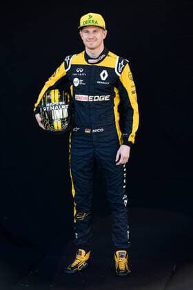22nd March 2018, Melbourne Grand Prix Circuit, Melbourne, Australia; Melbourne Formula One Grand Prix, Arrivals and press conference PK Pressekonferenz Nico Hulkenberg of Germany poses for a portrait  ActionPlus12003775