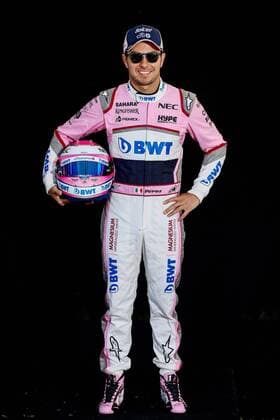 Formel 1, GP Australien, Fotoshooting Sergio Perez (Sahara Force India F1 Team), Grosser Preis von Australien 2018, Rennen, Motorsport, Formel 1, 22.03.2018, Melbourne Copyright: xEIBNER Illmannx EP_EER