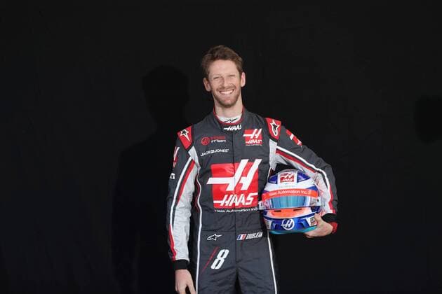 Formel 1, GP Australien, Fotoshooting Romain Grosjean (Haas F1 Team), Grosser Preis von Australien 2018, Rennen, Motorsport, Formel 1, 22.03.2018, Melbourne Copyright: xEIBNER Illmannx EP_EER