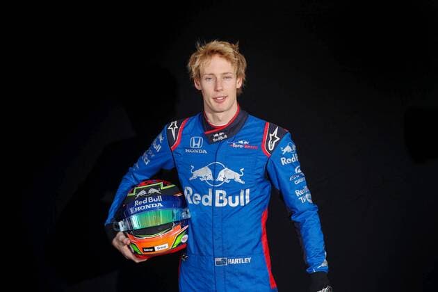 Formel 1, GP Australien, Fotoshooting Brendon Hartley (Scuderia Toro Rosso), Grosser Preis von Australien 2018, Rennen, Motorsport, Formel 1, 22.03.2018, Melbourne Copyright: xEIBNER Illmannx EP_EER