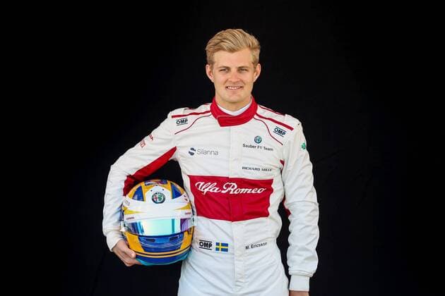 Formel 1, GP Australien, Fotoshooting Marcus Ericsson (Alfa Romeo Sauber F1 Team), Grosser Preis von Australien 2018, Rennen, Motorsport, Formel 1, 22.03.2018, Melbourne Copyright: xEIBNER Illmannx EP_EER