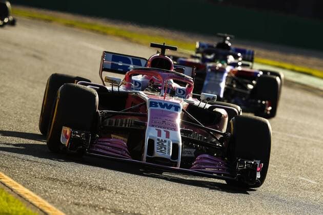 Motorsports: FIA Formula One World Championship WM Weltmeisterschaft 2018, Melbourne, Victoria : Motorsports: Formula 1 2018 Rolex Australian Grand Prix, 11 Sergio Perez (MEX, Sahara Force India F1 Team), Melbourne Australia