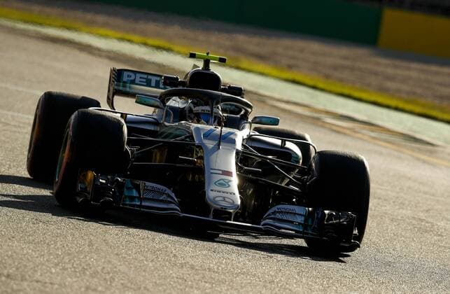 Motorsports: FIA Formula One World Championship WM Weltmeisterschaft 2018, Melbourne, Victoria : Motorsports: Formula 1 2018 Rolex Australian Grand Prix, 77 Valtteri Bottas (FIN, Mercedes AMG Petronas), Melbourne Australia