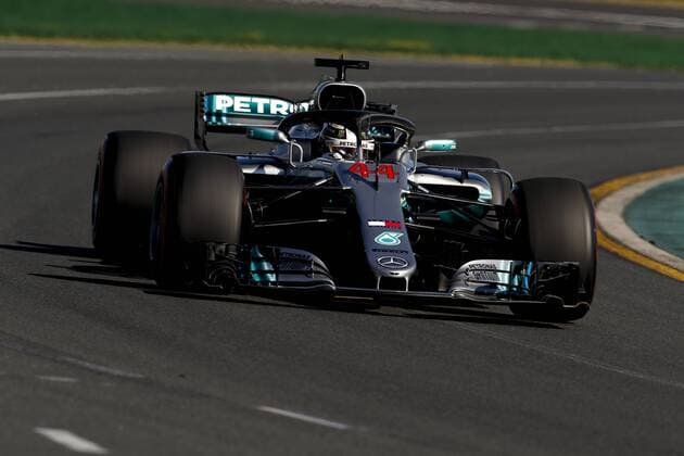 Motorsports: FIA Formula One World Championship WM Weltmeisterschaft 2018, Melbourne, Victoria : Motorsports: Formula 1 2018 Rolex Australian Grand Prix, 44 Lewis Hamilton (GBR, Mercedes AMG Petronas F1 Team), Melbourne Australia