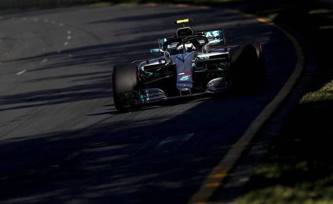 Motorsports: FIA Formula One World Championship WM Weltmeisterschaft 2018, Melbourne, Victoria : Motorsports: Formula 1 2018 Rolex Australian Grand Prix, 77 Valtteri Bottas (FIN, Mercedes AMG Petronas), Melbourne Australia