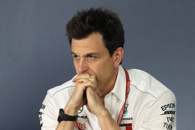 23rd March 2018, Melbourne Grand Prix Circuit, Melbourne, Australia; Melbourne Formula One Grand Prix, Friday free practice; Toto Wolff  ActionPlus12004311