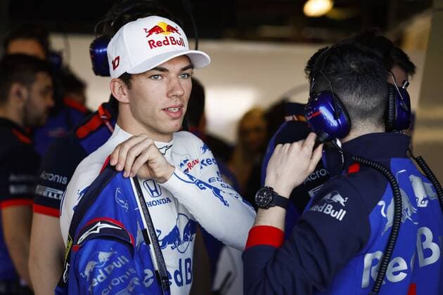 GASLY Pierre (fra), Scuderia Toro Rosso Honda STR13, portrait during 2018 Formula 1 championship at Melbourne, Australian Grand Prix, from March 22 To 25 - Photo Motorsports: FIA Formula One World Championship WM Weltmeisterschaft 2018, Melbourne, Victoria : Motorsports: Formula 1 2018 Rolex Australian Grand Prix, Melbourne Australia