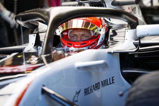 MAGNUSSEN Kevin (dnk), Haas F1 Team VF-18 Ferrari, portrait during 2018 Formula 1 championship at Melbourne, Australian Grand Prix, from March 22 To 25 - Photo Motorsports: FIA Formula One World Championship WM Weltmeisterschaft 2018, Melbourne, Victoria : Motorsports: Formula 1 2018 Rolex Australian Grand Prix, Melbourne Australia