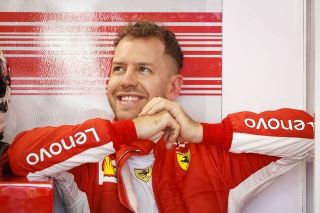 VETTEL Sebastian (ger), Scuderia Ferrari SF71H, portrait during 2018 Formula 1 championship at Melbourne, Australian Grand Prix, from March 22 To 25 - Photo Motorsports: FIA Formula One World Championship WM Weltmeisterschaft 2018, Melbourne, Victoria : Motorsports: Formula 1 2018 Rolex Australian Grand Prix, Melbourne Australia