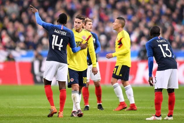 10 JAMES RODRIGUEZ (COL) FOOTBALL : France vs Colombie - Match Amical - 23 03 2018 AnthonyBIBARD FEP Panoramic 