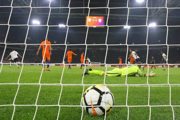 Netherlands v England International Friendly L?nderspiel Jesse Lingard of England celebrate scoring his sides 1st goal during the International Friendly match at Amsterdam Arena, Amsterdam Content Not Available For UK Newspapers Copyright: xPaulxChestertonx FIL-11538-0062