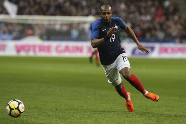 Fußball, Frankreich - Kolumbien March 23, 2018 - Saint-Denis, Ile-de-France, France - Djibril Sidibe 19; during the friendly football match between France and Colombia at the Stade de France, in Saint-Denis, on the outskirts of Paris, on March 23, 2018. France v Colombia - International Friendly Länderspiel  - ZUMAn230 20180323_zaa_n230_485 Copyright: xElyxandroxCegarrax