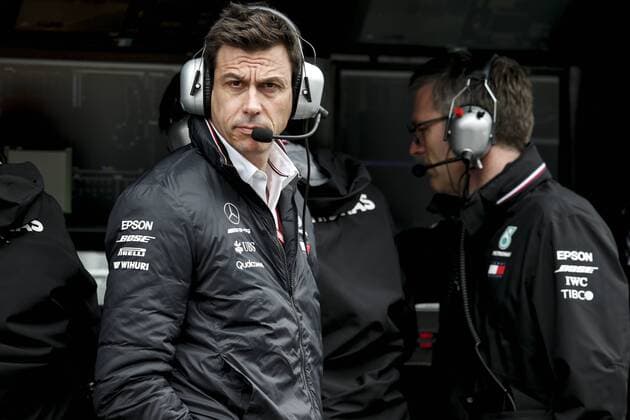 Motorsports: FIA Formula One World Championship WM Weltmeisterschaft 2018, Melbourne, Victoria : Motorsports: Formula 1 2018 Rolex Australian Grand Prix, Toto Wolff (AUT, Mercedes AMG Petronas Formula One Team) Melbourne Australia