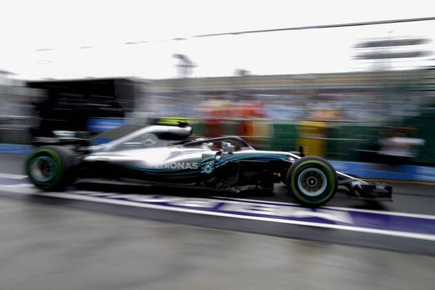 Motorsports: FIA Formula One World Championship WM Weltmeisterschaft 2018, Melbourne, Victoria : Motorsports: Formula 1 2018 Rolex Australian Grand Prix, 77 Valtteri Bottas (FIN, Mercedes AMG Petronas), Melbourne Australia