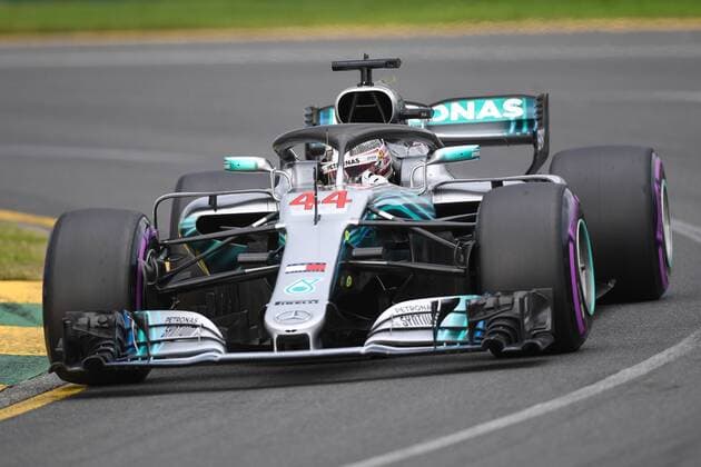 24th March 2018, Melbourne Grand Prix Circuit, Melbourne, Australia; Melbourne Formula One Grand Prix, qualifying; Lewis Hamilton of Great Britain driving the (44) Mercedes AMG Petronas F1 Team Mercedes WO9  ActionPlus12004761
