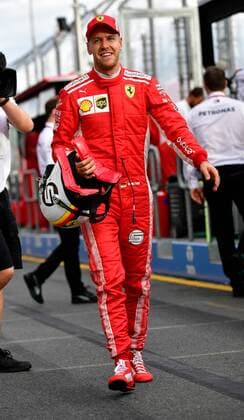 Sebastian Vettel, Scuderia Ferrari, formula 1 GP, Australien, Melbourne, 24.03.2018 Photo:mspb Jerry Andre Sebastian Vettel, formula 1 GP, Australien, 2018