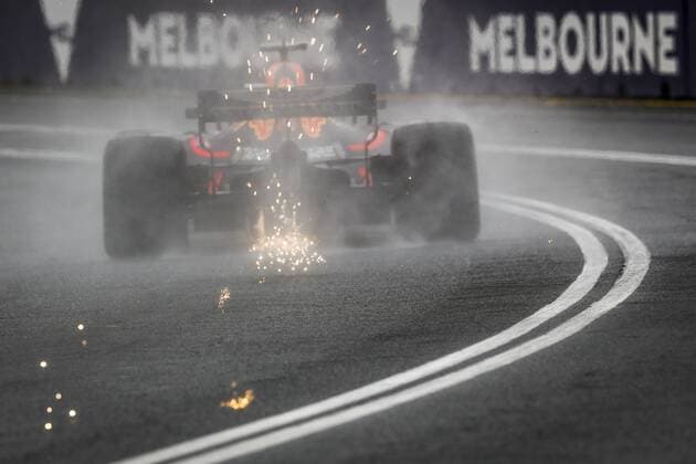 03 RICCIARDO Daniel (aus), Aston Martin Red Bull Tag Heuer RB14, action during 2018 Formula 1 championship at Melbourne, Australian Grand Prix, from March 22 To 25 - s: FIA Formula One World Championship WM Weltmeisterschaft 2018, Melbourne, Victoria : Motorsports: Formula 1 2018 Rolex Australian Grand Prix, Melbourne Australia