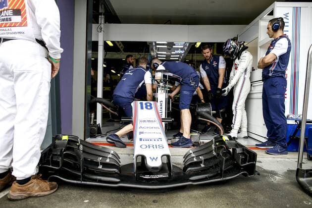 18 Lance Stroll ( CAN, Williams Martini Racing), Motorsports: FIA Formula One World Championship WM Weltmeisterschaft 2018, Melbourne, Victoria : Motorsports: Formula 1 2018 Rolex Australian Grand Prix, Melbourne Australia