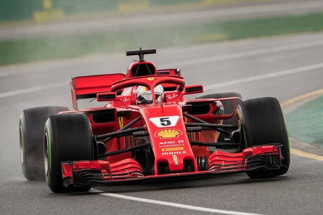 Sebastian Vettel, Scuderia Ferrari, formula 1 GP, Australien, Melbourne, 24.03.2018 Photo:mspb Lucas Wore Sebastian Vettel, formula 1 GP, Australien, 2018