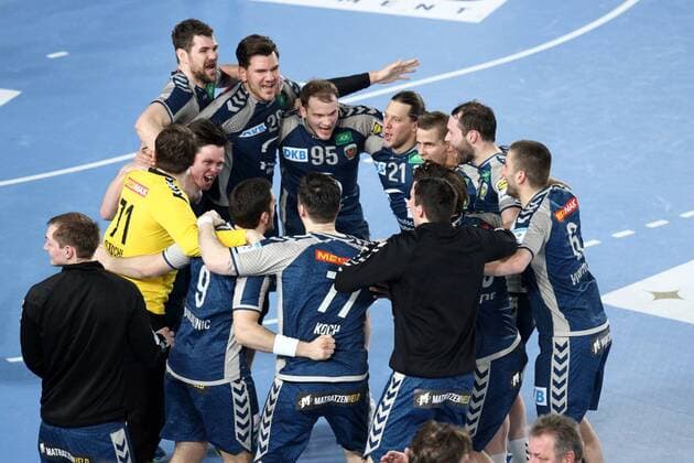 Berlin HANDBALL : Coupe EHF - Phase de groupes - 5eme journee - Saint-Raphael Var Handball vs Füchse Berlin - 24 03 2018 KevinDomas Panoramic 