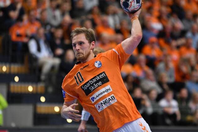 IFK Kristianstad - SG Flensburg-Handewitt, EHF Champions League; Kristianstad, 24.03.18 Kristianstad, 24.03.18, Handball, VELUX EHF Champions League, Saison 2017 2018, Achtelfinale, IFK Kristianstad - SG Flensburg-Handewitt : Albin Lagergren (IFK Kristianstad, 10)