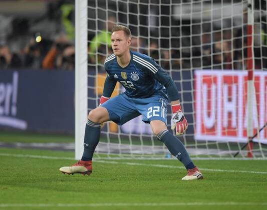 WM 2018, DFB Kader damals und heute 23.03.2018, Fussball Nationalmannschaft, Laenderspiel, Nationalteams, Deutschland - Spanien 1:1, Torhueter Marc Andre Ter Stegen (Deutschland)