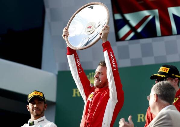 Motorsports: FIA Formula One World Championship WM Weltmeisterschaft 2018, Melbourne, Victoria : Motorsports: Formula 1 2018 Rolex Australian Grand Prix, , 5 Sebastian Vettel (GER, Scuderia Ferrari) Melbourne Australia