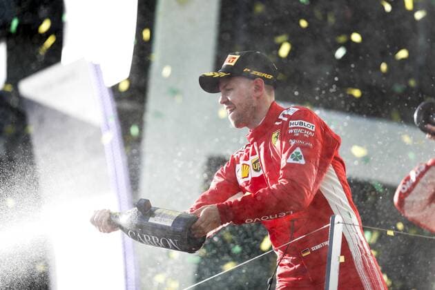 Motorsports: FIA Formula One World Championship WM Weltmeisterschaft 2018, Melbourne, Victoria : Motorsports: Formula 1 2018 Rolex Australian Grand Prix, , 5 Sebastian Vettel (GER, Scuderia Ferrari) Melbourne Australia