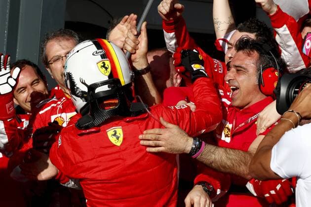 Motorsports: FIA Formula One World Championship WM Weltmeisterschaft 2018, Melbourne, Victoria : Motorsports: Formula 1 2018 Rolex Australian Grand Prix, , 5 Sebastian Vettel (GER, Scuderia Ferrari) Melbourne Australia