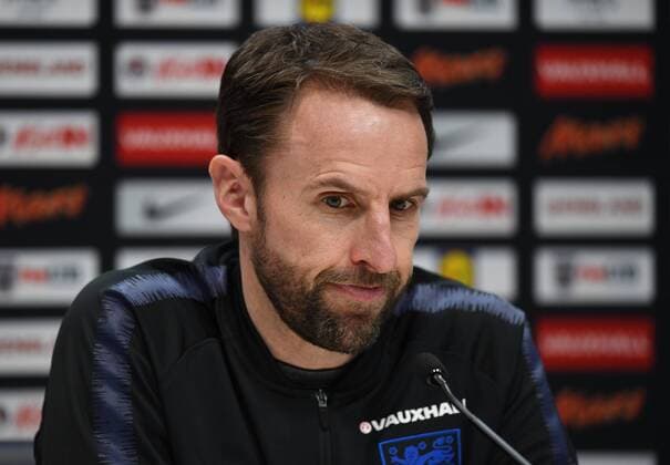 England Presser Gareth Southgate manager England during a press conference PK Pressekonferenz at Enfield Training Centre, Enfield Content Not Available For UK Newspapers Copyright: xSimonxDaelx FIL-11553-0012