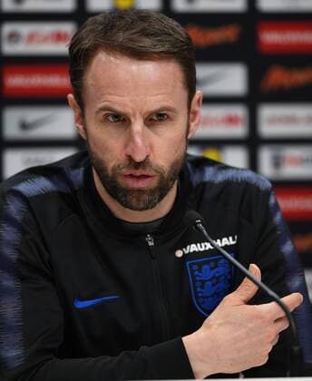 England Presser Gareth Southgate manager England during a press conference PK Pressekonferenz at Enfield Training Centre, Enfield Content Not Available For UK Newspapers Copyright: xSimonxDaelx FIL-11553-0018