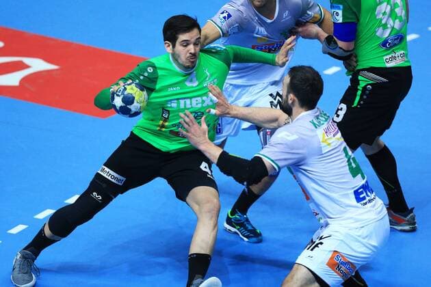 EHF cup, RK Nexe - Frisch Auf Frisch Auf Goeppingen 26.03.2018., Nasice, Croatia - EHF cup, group C, round 5, RK Nexe - Frisch Auf Goeppingen. Ante Gadza  DavorxJavorovic PIXSELL