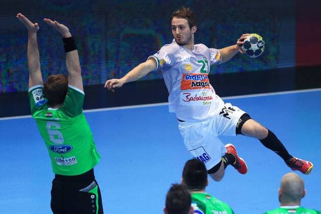 Bilder des Tages - SPORT EHF cup, RK Nexe - Frisch Auf Frisch Auf Goeppingen 26.03.2018., Nasice, Croatia - EHF cup, group C, round 5, RK Nexe - Frisch Auf Goeppingen. Marco Rentschler  DavorxJavorovic PIXSELL