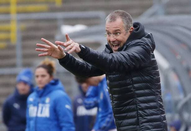 Ulm , Fußball U 16 Länderspiel Deutschland vs. Italien , Michael Feichtenbeiner ( Trainer Deutschland )
