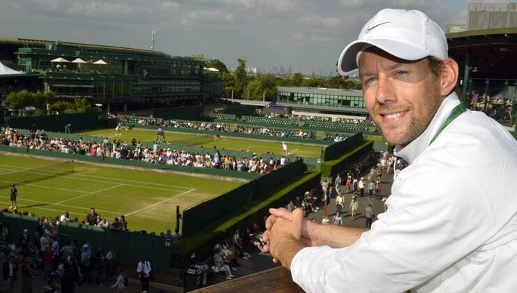 - LONDON, UNITED KINGDOM: Belgian Wim Fissette, coach of German Sabine Lisicki pictured at the 2013 Wimbledon grand slam tennis tournament at the All England Tennis Club, in south-west London, Britain, Monday 01 July 2013. BENOITxDOPPAGNE  x44442492x