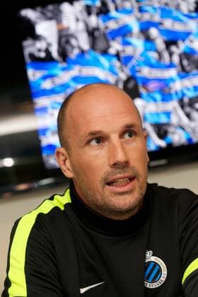 - BRUGGE, BELGIUM: Club s assistant coach Philippe Clement pictured during a press conference PK Pressekonferenz of Belgian first division soccer team Club Brugge KV, Friday 20 September 2013, in Brugge. Yesterday Club announced the dismissal of Spanish head coach Juan Carlos Garrido. Garrido will be succeeded by Michel Preud homme. KURTxDESPLENTER x46267271x