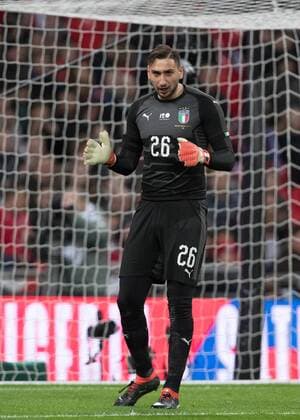 Goalkeeper Gianluigi Donnarumma (AC Milan) of Italy during the International Friendly L?nderspiel match between England and Italy at Wembley Stadium, London, England on 27 March 2018. Copyright: xAndyxRowlandx PMI-1927-0013
