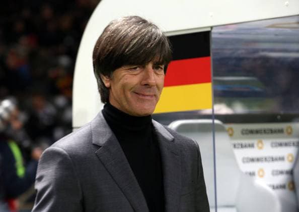 Themen der Woche - SPORT Bilder des Tages - SPORT GER, Deutschland vs. Brasilien 27.03.2018, Berliner OLympiastadion, Berlin, GER, Deutschland vs. Brasilien, im Bild Trainer Joachim Loew (Deutschland) *** GER Germany vs Brazil 27 03 2018 Berliner OLympiastadion Berlin GER Germany vs Brazil im Bild Coach Joachim Loew Germany nordphotox xEngler nph00076