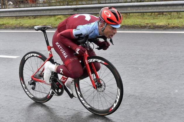 Themen der Woche - SPORT Bilder des Tages - SPORT Waregem, Belgium - March 28 : MARTIN Tony (GER) of Team Katusha Alpecin during the Flanders Classics UCI World Tour 73rd Dwars door Vlaanderen cycling race with start in Roeselare and finish in Waregem March 28, 2018 in Waregem, Belgium, 28 03 2018 CYCLISME : 73 eme Classique A Travers Les Flandres - Waregem - 28 03 2018 PhotoNews Panoramic 