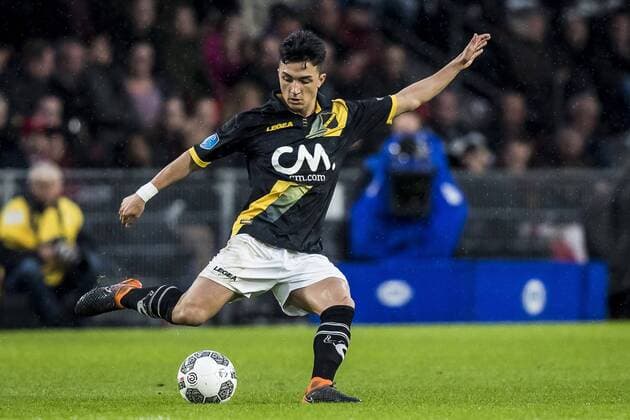 EINDHOVEN, PSV - NAC Breda 5-1, voetbal, Eredivisie, seizoen 2017-2018, 31-03-2018, Philips Stadion, NAC Breda speler Manu Garcia PSV - NAC  x2089775x