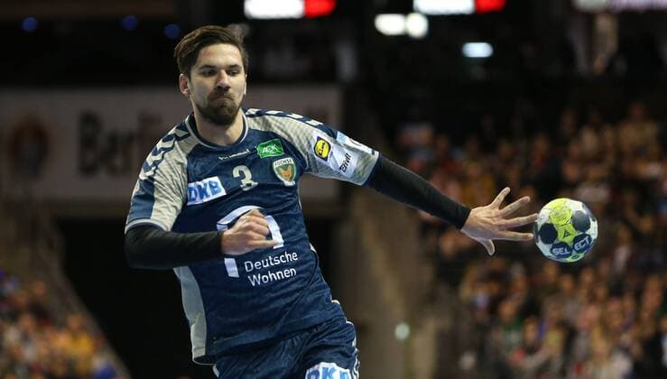 01.04.18, Handball - EHF-Pokal, Gruppe B, 12.Spieltag, Füchse Berlin - Lugi Lund Bild: Fabian Wiede Handball - EHF-Pokal - Füchse Berlin - Lugi Lund