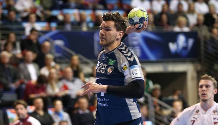 01.04.18, Handball - EHF-Pokal, Gruppe B, 12.Spieltag, Füchse Berlin - Lugi Lund Bild: Erik Schmidt Handball - EHF-Pokal - Füchse Berlin - Lugi Lund
