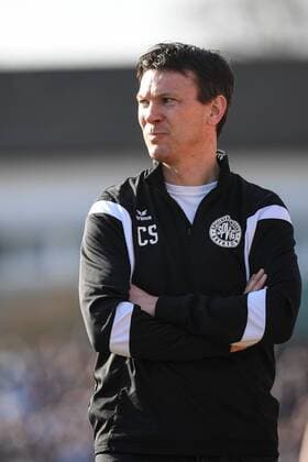 Trainer Christian Stadler (Bayreuth) Einzelbild, Aktion, Action, Fussball, BFV Verbandspokal, Viertelfinale, SpVgg Oberfranken Bayreuth - TSV 1860 München,