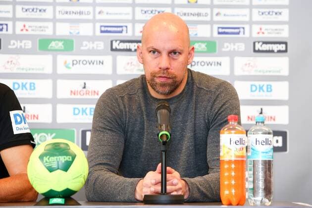 DHB Pressekonferenz Handball Leipzig, 03.04.2018, Lindner Hotel, Pressekonferenz DHB Männer Nationalmannschaft vor dem Länderspiel gegen Serbien , Im Bild: Sportdirektor Axel Kromer ,