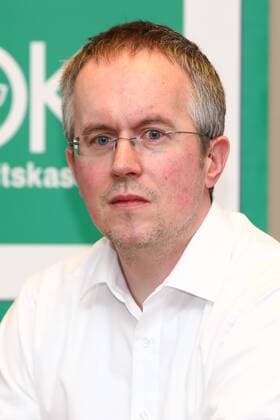 DHB Pressekonferenz Handball Leipzig, 03.04.2018, Lindner Hotel, Pressekonferenz DHB Männer Nationalmannschaft vor dem Länderspiel gegen Serbien , Im Bild: Pressesprecher Tim Oliver Kalle ,