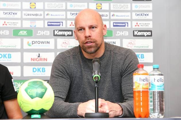DHB Pressekonferenz Handball Leipzig, 03.04.2018, Lindner Hotel, Pressekonferenz DHB Männer Nationalmannschaft vor dem Länderspiel gegen Serbien , Im Bild: Sportdirektor Axel Kromer ,
