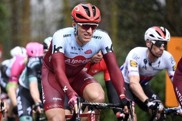 German Marcel Kittel of Katusha-Alpecin pictured in action during the 106th edition of the Scheldeprijs one day cycling race, 200,4 km from Borsele to Schoten, Wednesday 04 April 2018. YORICKxJANSENS  x05323928x