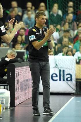Handball, Herren, Länderspiel in Leipzig, Saison 2017 18, Deutschland - Serbien, Cheftrainer Christian Prokop (Deutschland), 04.04.18, Copyright: xMichaelxHundtx xMatthiasxKochx