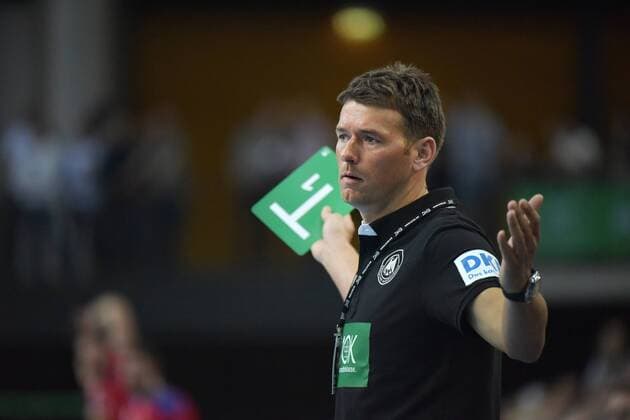 DHB Bundestrainer Christian Prokop beim Spiel Deutschland (GER) vs Serbien (SRB), Handball, Laenderspiel, EHF, Testspiel, 04.04.2018 Leipzig Copyright: xEIBNER ChristianxModlax EP_CMA