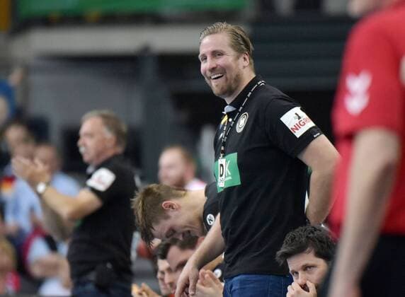 DHB Teammanager Oliver Roggisch beim Spiel Deutschland (GER) vs Serbien (SRB), Handball, Laenderspiel, EHF, Testspiel, 04.04.2018 Leipzig Copyright: xEIBNER ChristianxModlax EP_CMA